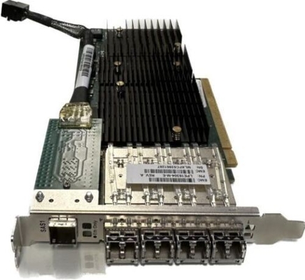 کارت کانال فیبر 4 پورت LightPulse EMC Emulx LPE16304-M-E 038-004-503 16 گیگابایت