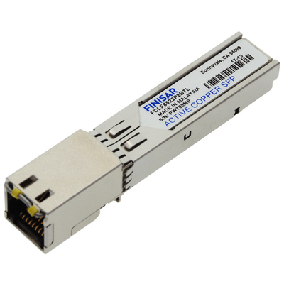 Finisar FCLF8522P2BTL رسیور SFP مس RJ45 850nm 300m 1000BASE-T مطابق با RoHS