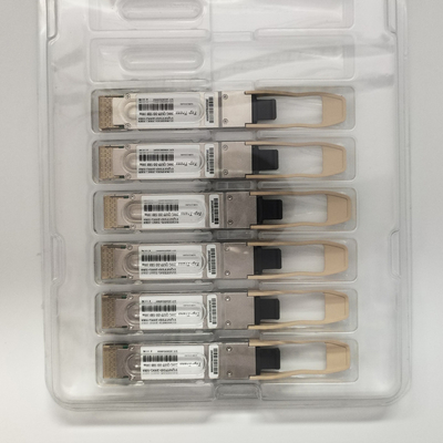 75m OM3 فاصله 100G QSFP28 SR4 شبکه پیشرفته برای عملکرد بهینه