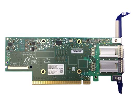 HP CX651105A برای Mellanox Connect- 6 VPI 100 گیگابیت فایبر نوری PCI 3.0 X16 ادیپتر شبکه کارت اترنت