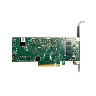 Broadcom استفاده می شود MegaRaid 9560-8i/16i کارت حمله 8/16 پورت های SCSI SAS/SATA/Nvme کنترل کننده ذخیره سازی سرور داخلی PCIE