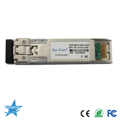 ماژول نوری فرستنده و گیرنده نوری پایه 10G LRM 220M MMF 1310nm SFP+