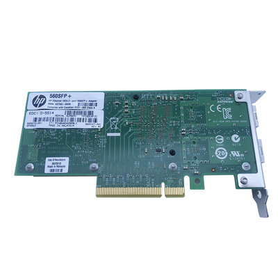 آداپتور سرور اترنت RoHS FCC HP Ethernet 10Gb 2p 560SFP+ Adptr