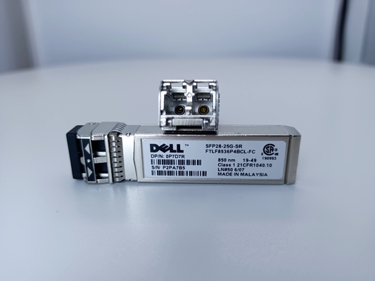 25Gb/S 850nm SFP+ ماژول اصلی SFP DELL FTLF8536P4BNL-E5