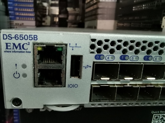 سوئیچ SAN 16 گیگابایتی SFP+ 8 پورت فعال بروکاد DELL EMC Connectrix DS 6505B