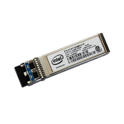 SFP 1310nm 10km فرستنده و گیرنده فیبر تک حالته Intel FTLX1471D3BCV-IT