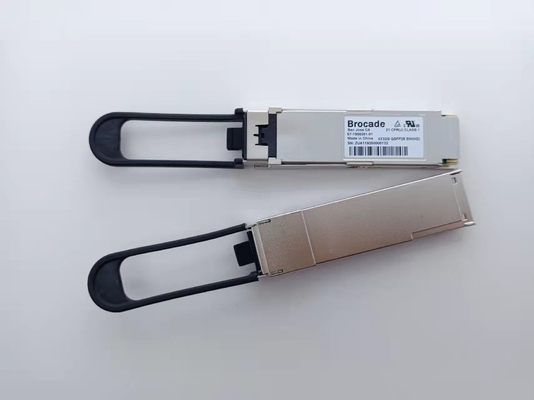 ICL QSFP 4×50G FC 2KM SMF Transceiver XBR-000476 Brocade X7 استفاده
