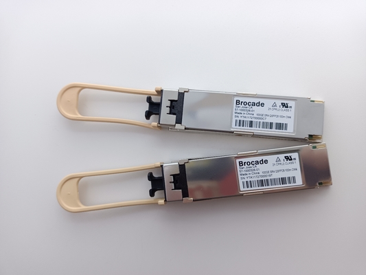 فرستنده و گیرنده Brocade Gen6 FC32-64 FC SFP 57-1000326-01 4x25GbE 100GBASE-SR4