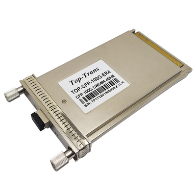 ماژول نوری 100G 40 کیلومتر CFP ماژول Sfp فیبر نوری LWDM4 ER4