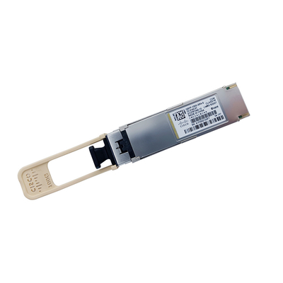 ماژول نوری Cisco QSFP-100G-SR4-S 10-3142-01 QSFP28 100G SR4 100m OM4 MMF با کانکتور MPO-12