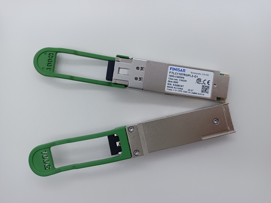 ماژول فرستنده و گیرنده نوری 2km 100G Qsfp28 Cwdm4 Finisar FTLC1157RGPL2-G1