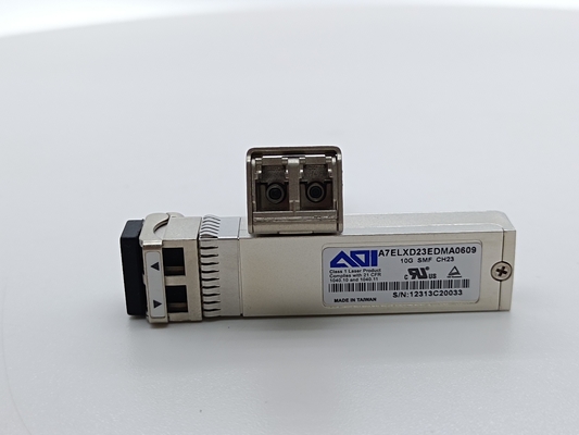 فرستنده گیرنده دوگانه LC 10G SMF 40km SFP+ DWDM اصل AOI A7ELXD23EDMA0609