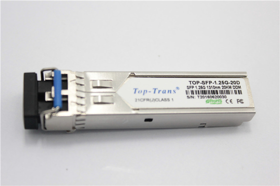 فرستنده گیرنده SMF 1310 متری SMF 1.25G SFP SFP Singlemode 1.25G سازگار با Fortinet