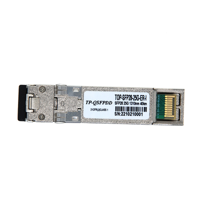 فرستنده و گیرنده برتر Trans MSA و TAA 25GBase-ER SFP28 SMF 1310nm 40km LC DOM