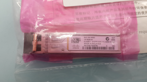 فرستنده و گیرنده فیبر نوری Cisco SFP 1.25G 550M 850 Nm GLC-SX-MMD