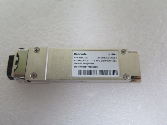 57-1000497-01 XBR-000466 فرستنده گیرنده 64G FC SFP+ ELWL 25km برای Brocade G720
