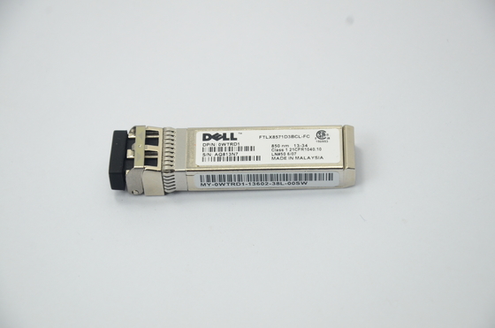ماژول فرستنده و گیرنده نوری SFP+ 10Gb/S 850 نانومتری Dell FTLX8571D3BCL-FC