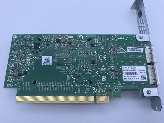 آداپتور ملانوکس MCX416A-BCAT 40/56GbE دو پورت QSFP28 PCIe3.0 X16