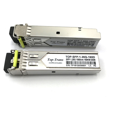 Juniper SFP-1GE-EZX-160 1.25G SFP فرستنده و گیرنده 1550 نانومتری 160 کیلومتر تک حالته