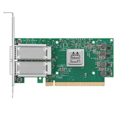آداپتور شبکه دو پورت Mellanox MCX516A-CDAT 100GbE ConnectX-5 CX516A QSFP28
