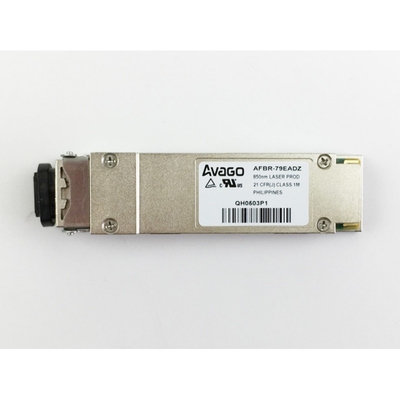 40G QSFP+ SR4 850nm 150m MTP / MPO چند حالته فیبر نوری ماژول نام تجاری Avago
