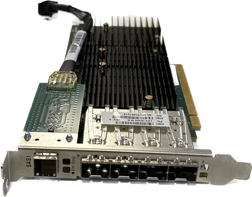 کارت کانال فیبر 4 پورت LightPulse EMC Emulx LPE16304-M-E 038-004-503 16 گیگابایت