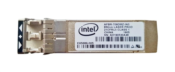 ماژول گیرنده نوری AFBR-709DMZ-IN3 SFP + 10 گیگابایت 850 نانومتری Duplex LC Intel
