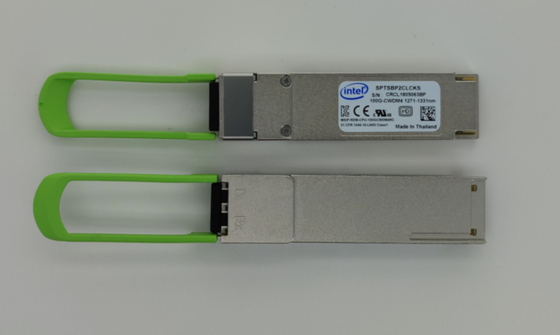 ماژول فرستنده و گیرنده نوری Intel SPTSBP2CLCKS 100G-CWDM4 SMF LC 1271-1331nm