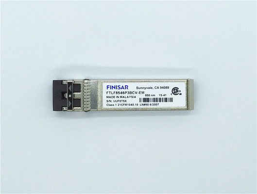 فرستنده و گیرنده فیبر نوری MMF 14.025Gb/S 850 نانومتری Finisar برای اترنت و کانال فیبر