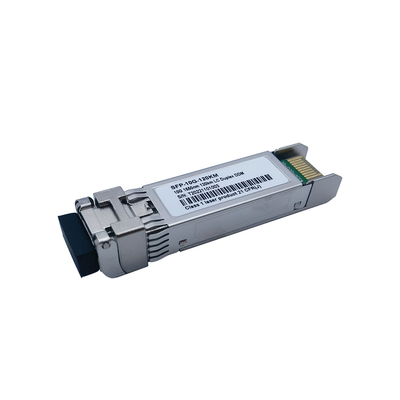 فرستنده نوری 10G SFP+ ZR+ 1550nm 80km 100km 120km SMF طولانی مدت