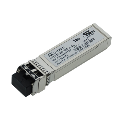 فرستنده و گیرنده نوری Qlogic FTLF8532P4BCV-QL 32G FC SFP+ با طول موج کوتاه 850 نانومتر