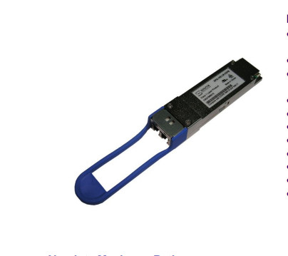 QSFP28 100G LR4 SPQ-CE-LR-CDFF تک حالته فرستنده گیرنده فیبر منبع 10 کیلومتر ماژول