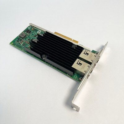 رابط کانال فیبر شبکه اترنت آداپتور شبکه Intel X540-T2 10 گیگابایتی PCIe PCI Express X8