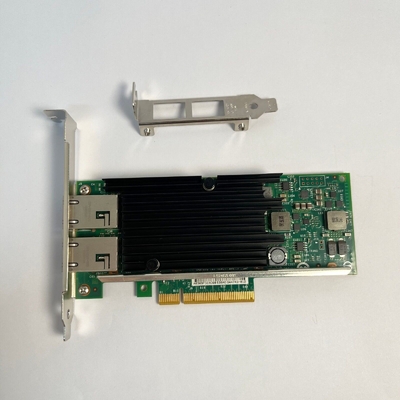 رابط کانال فیبر شبکه اترنت آداپتور شبکه Intel X540-T2 10 گیگابایتی PCIe PCI Express X8