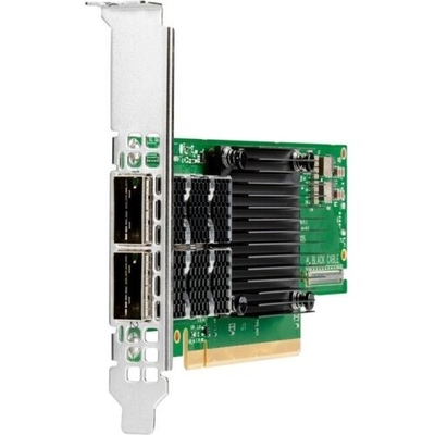 NIC آداپتور PCIe Mellanox MCX653106A-ECAT HPE P24249-001 InfiniBand HDR 100GbE QSFP56