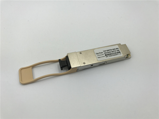 فرستنده نوری MMF MPO-12 MMF موازی 850 نانومتری 100 متری سازگار با آریستا QSFP-100G-SR4