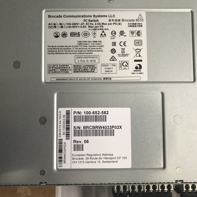 G6520 G6520 Fiber Channel Brocade SAN Switch Compatible XBR-R000162\