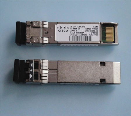 ماژول فرستنده گیرنده 16G SW SFP+ 850nm 150m LC MMF اصلی DS-SFP-FC16G-SW 10-2666-01
