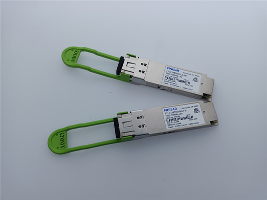 FTLC1157RGPL6-FB گیرنده Finisar 2km 100G CWDM4 QSFP28