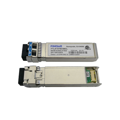FTLX1475D3BCL Finisar Transceiver Optical 10Gb/S 10km 1310nm حالت تک