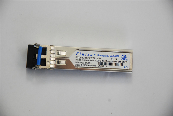 Sfp FTLF1318P2BTL-HW ماژول گیرنده نوری فینیسار 1.25G 1310nm 10KM سیم پیچ فیبر نوری