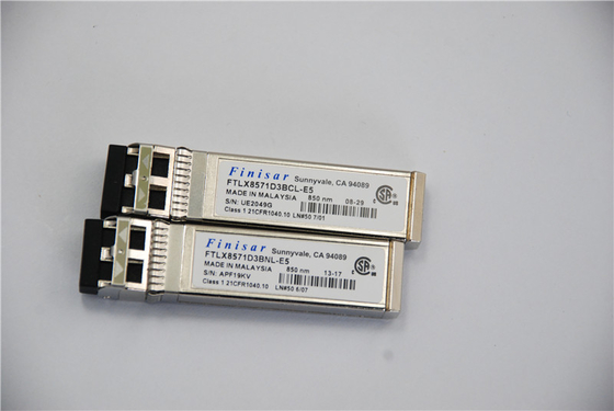 ماژول اصلی فینیسار FTLX8571D3BNL سازگار با 10Gb / S 850nm SFP + Transceiver Optical Datacom