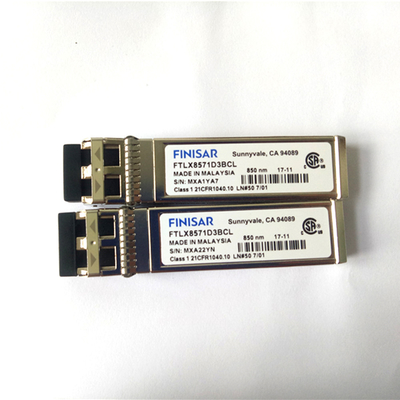 FTLX8571D3BCL 10Gb/s 850nm مولتی مود دیتاکام SFP+ ماژول گیرنده نوری