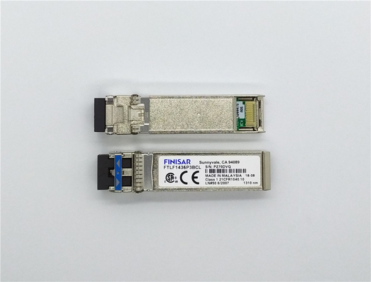 ماژول فرستنده نوری Finisar FTLC1154RDPL 10km 100GBASE-LR4 QSFP28 SMF