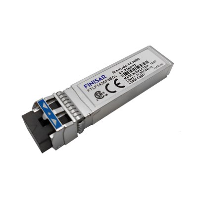 ماژول گیرنده نوری اصلی Finisar FTLF1436P3BCL Duplex SMF 1310nm Band 25.78 Gb/s LC