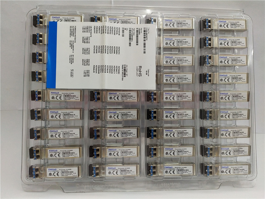 ماژول گیرنده نوری اصلی Finisar FTLF1436P3BCL Duplex SMF 1310nm Band 25.78 Gb/s LC