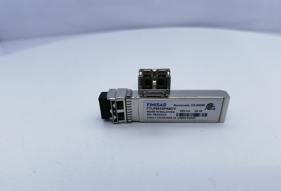 ماژول نوری اصلی Finisar FTLF8532P4BCV 32G 850nm طول موج کوتاه SFP + گیرنده