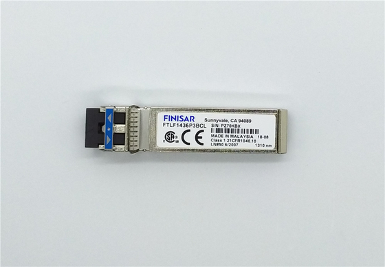 ماژول اصلی Finisar FTLF1436P3BCL ماژول دوگانه SMF 1310nm باند 25.78 Gb/S ماژول گیرنده LC