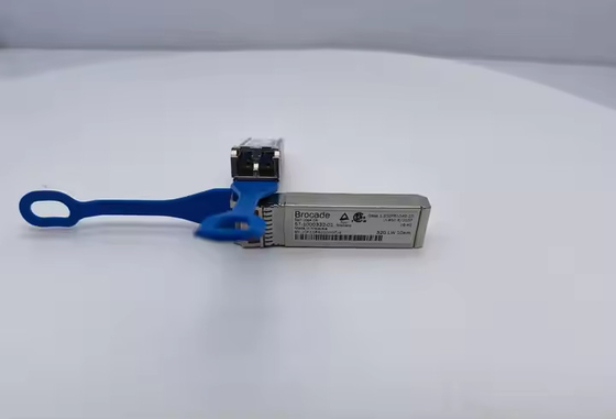 بروکد اصلی 32G FC SFP + LWL 10 کیلومتر ماژول نوری گیرنده XBR-000438 (1 بسته) برای استفاده از فیبر نوری مدل FC64-48