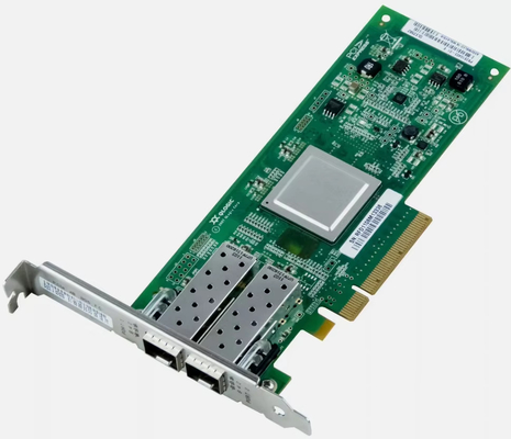 QLE2562-CK SANBLADE 8GB FC دو پورت PCIe HBA تجهیزات فیبر نوری کامل